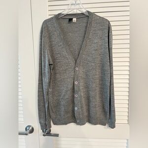 Men’s Urban Outfitters Gray BDG Lightweight Cardigan Sweater